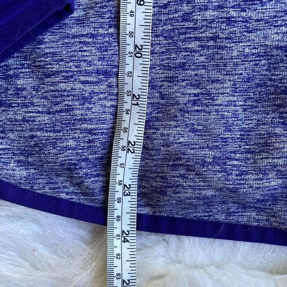 Under Armour Hoodie Sz XS Royal Blue Hooded Sweatshirt Thumbholes Workout Womens - Picture 7 of 8